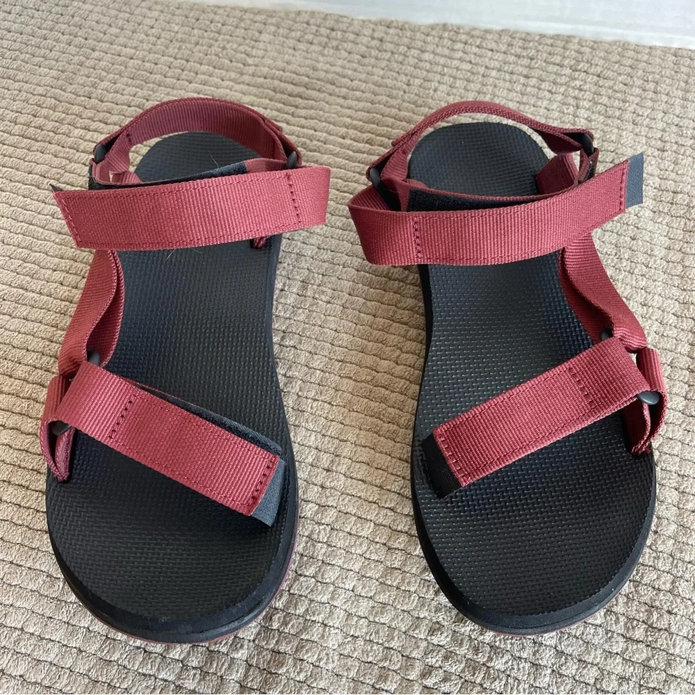 TEVA Original Universal Sandal-Fired Brick Size 8 - Picture 10 of 13